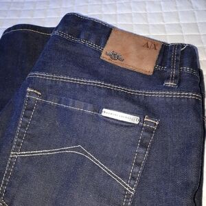 Armani Exchange dark blue jeans
